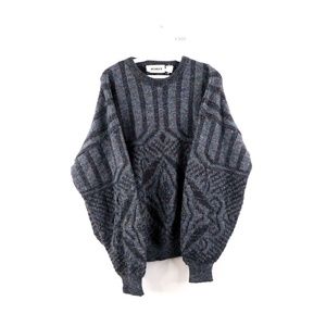 Vintage 90s Streetwear Geometric Dad Sweater